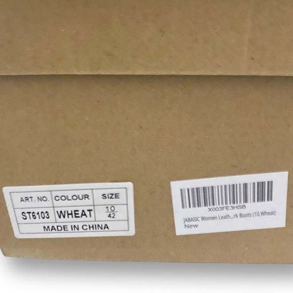 Women’s Leather Platform Lug Boots Hiking Trekking Women’s Size 10 Wheat… - Picture 5 of 13